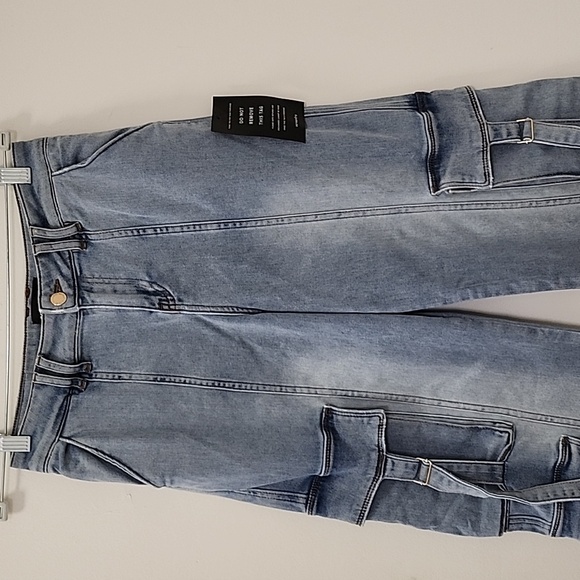 Retrofete Alejandra Cargo Pant in Vintage Celeste Size 24/27 - Picture 7 of 16